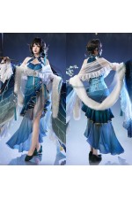 1/3 Delusion Honkai Star Rail Ruan Mei Plumblossom Melody Cheongsam Cosplay Costume